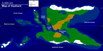 Countries of Kazhard